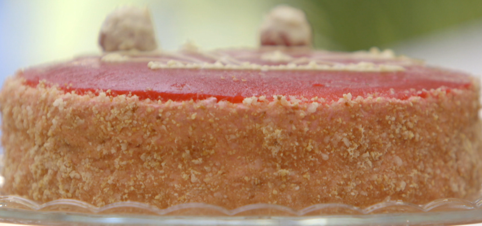 Frambozen-bavaroiscake