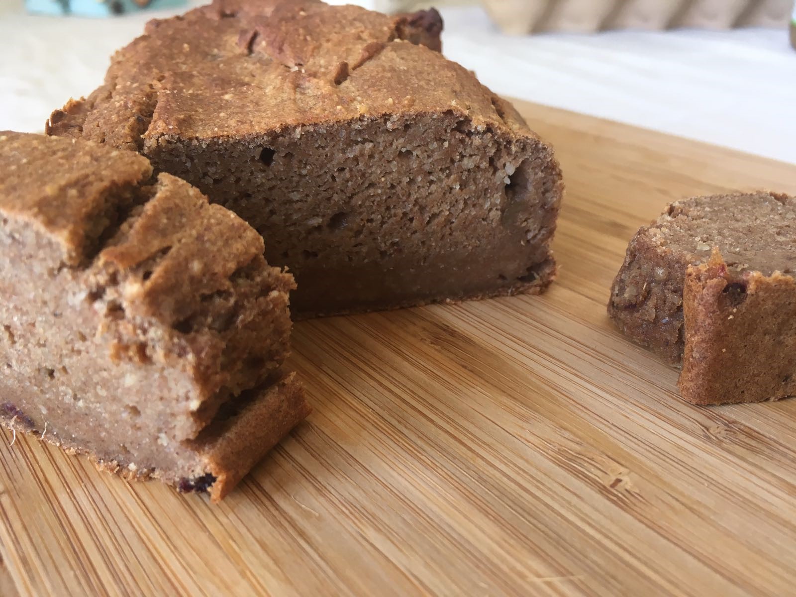 Gezondere glutenvrije ontbijtkoek (vegan)