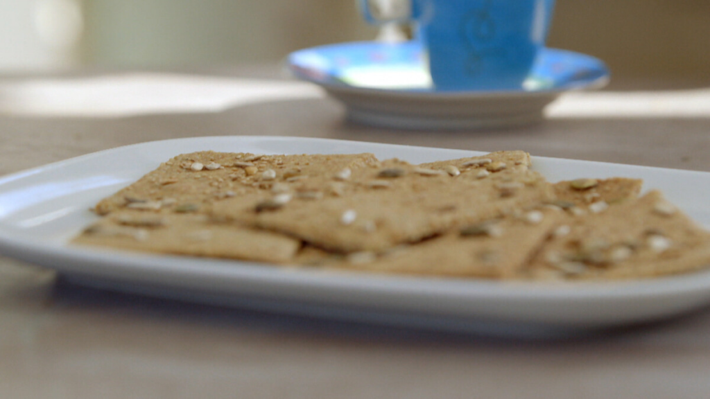 Speltcrackers met Janny en Robèrt