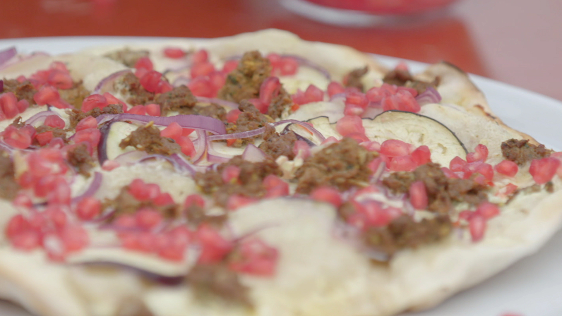 Verleidelijke flammkuchen