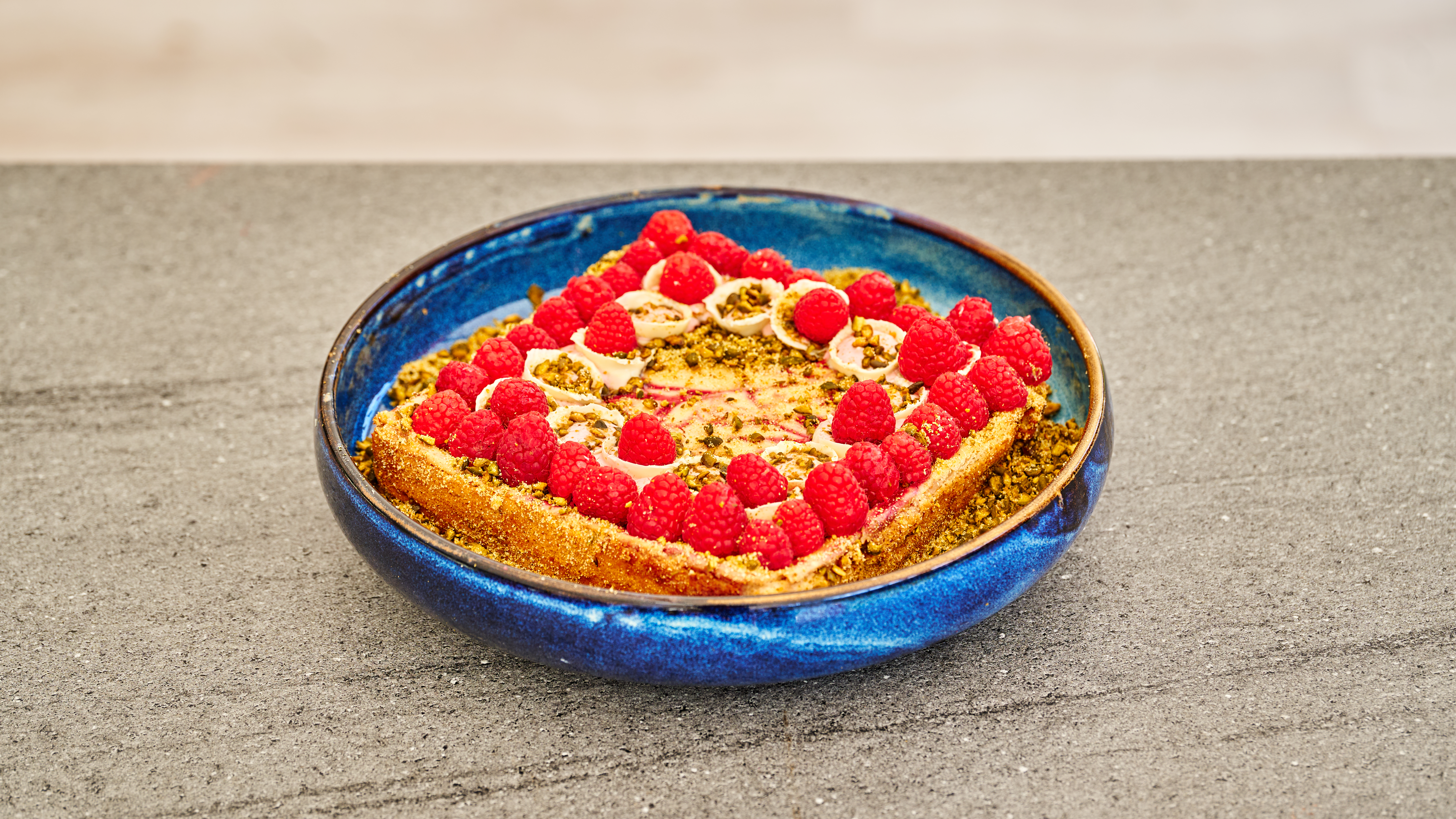 Frambozen cheesecake