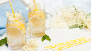 Vlierbloesem mocktail