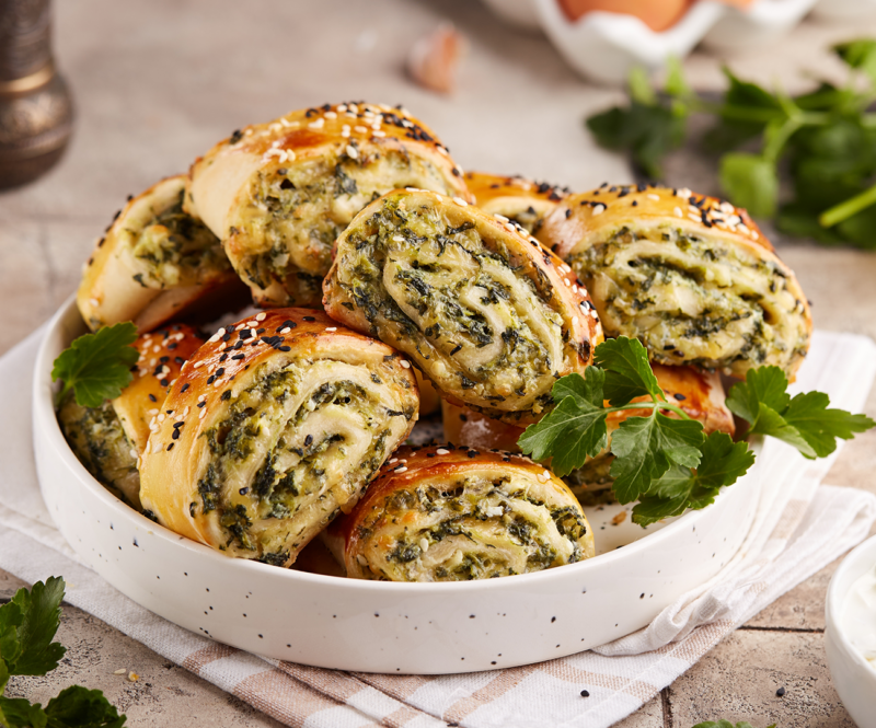 Garlic cheese rolls op de BBQ