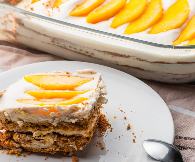 Mango float: een no-bake taartje