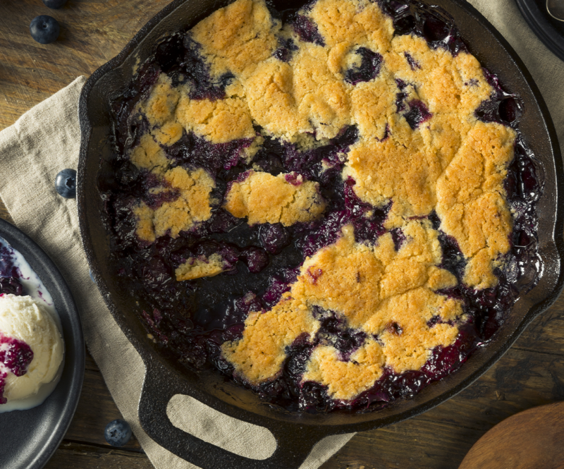 6 tips voor de perfecte skillet fruit taart op de BBQ