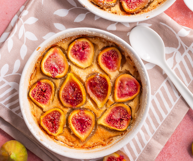 Clafoutis met vijgen