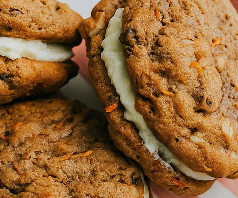 Klassieker met een twist: carrot cake in koekjesvorm