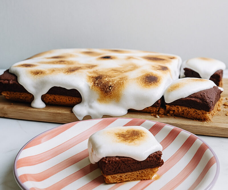 S’mores brownies: al het lekkere van s’mores in combinatie met een fudgy brownie