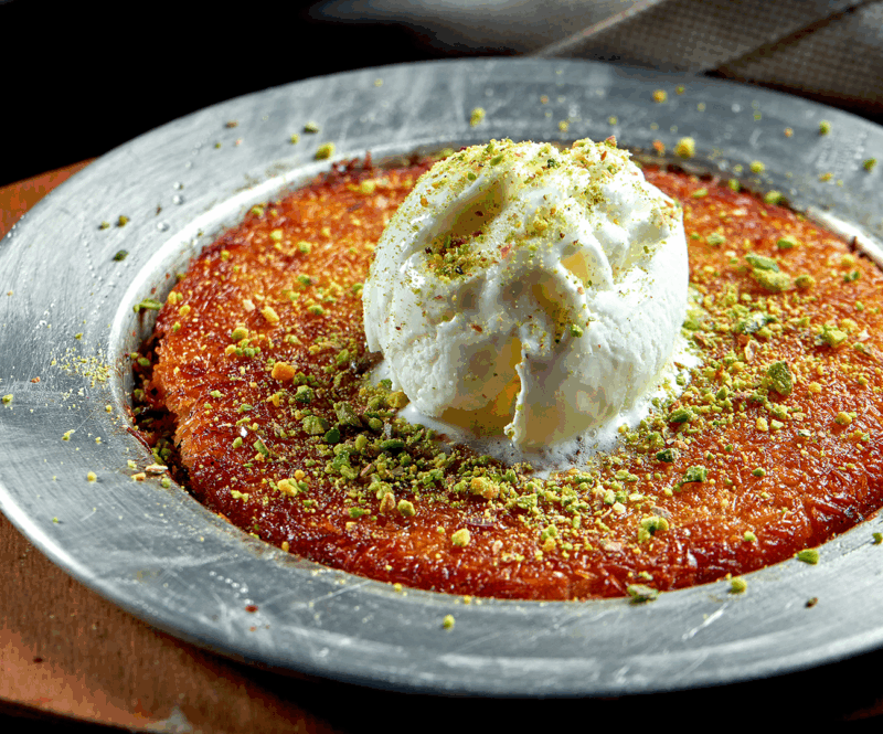 Wil je maken: knafeh met mozzarella en ricotta