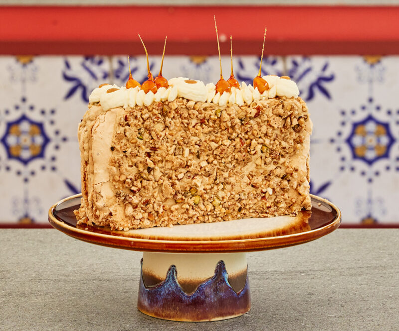 hazelnootschuimtaart