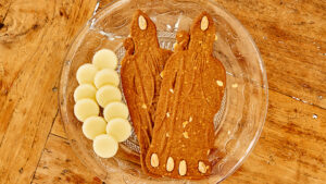 borstplaat en speculaas