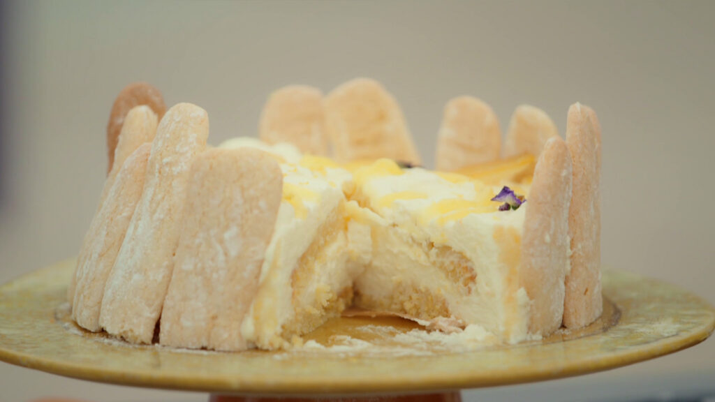 Charlotte Russe met een Italiaanse twist van Daan.