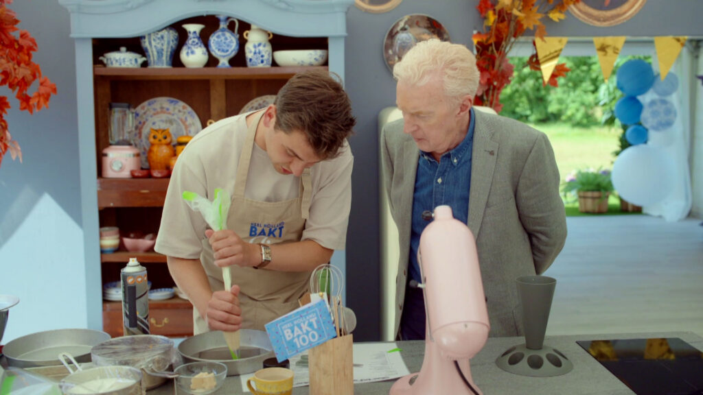 Jip samen met André van Duin in de 100ste aflevering.