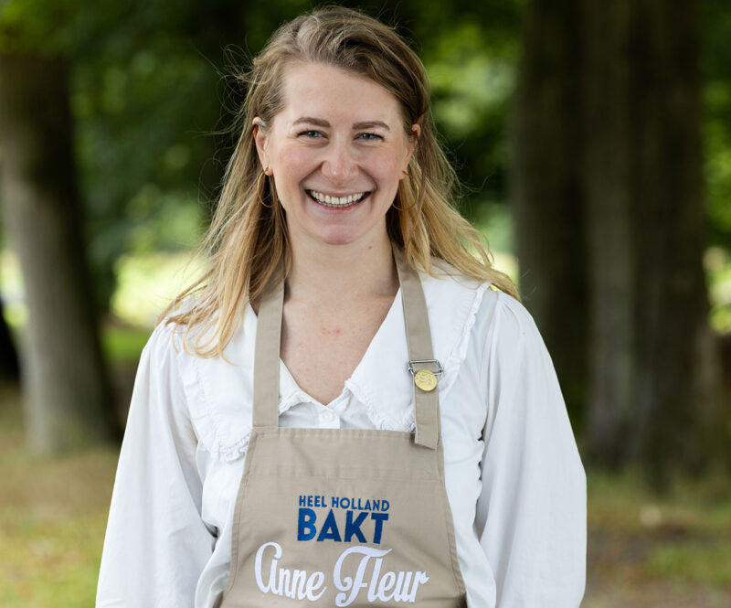 Anne Fleur heeft de finale van Heel Holland Bakt bereikt: ‘Ik ben zo trots op wat ik heb neergezet in de tent’