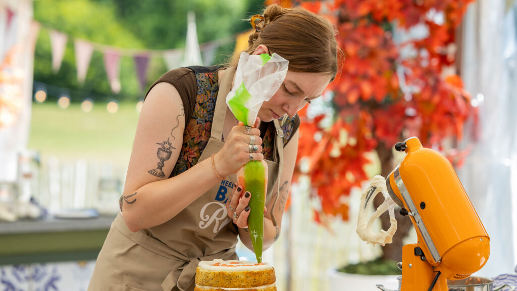 Roos aan het bakken.