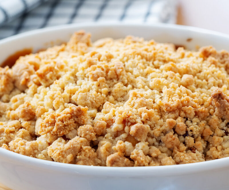 Help! Mijn crumble wordt niet knapperig