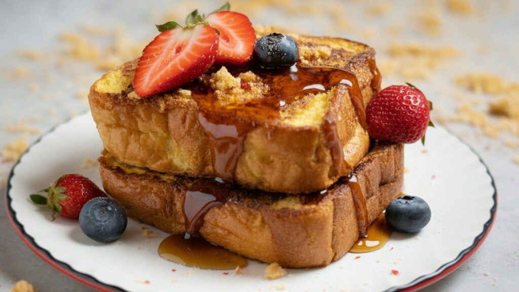 Wentelteefjes gemaakt van brioche.