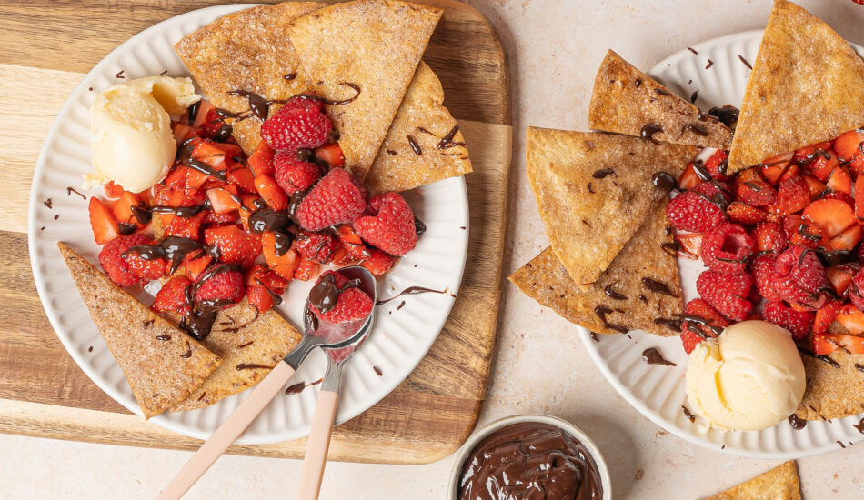 dessert nachos