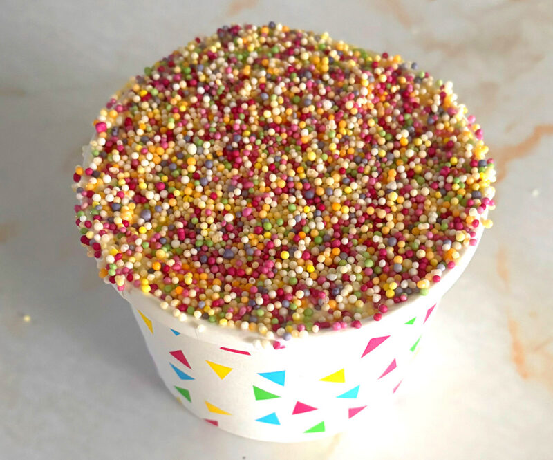 Dit wil je: dot cake uit de airfryer met ijs