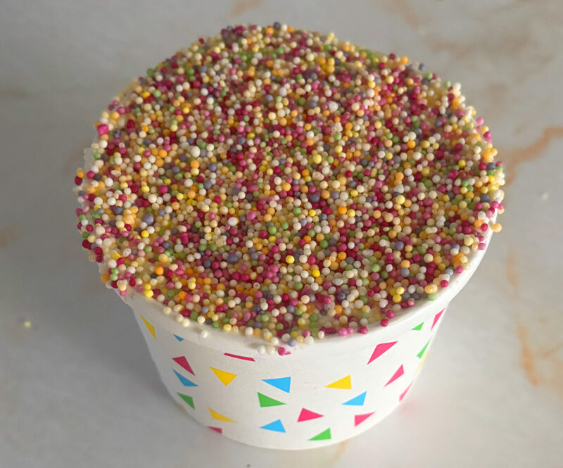 Dit wil je: dot cake uit de airfryer met ijs