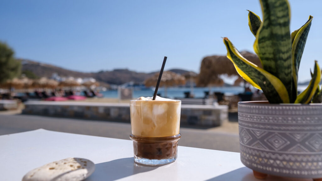 Een freddo cappuccino