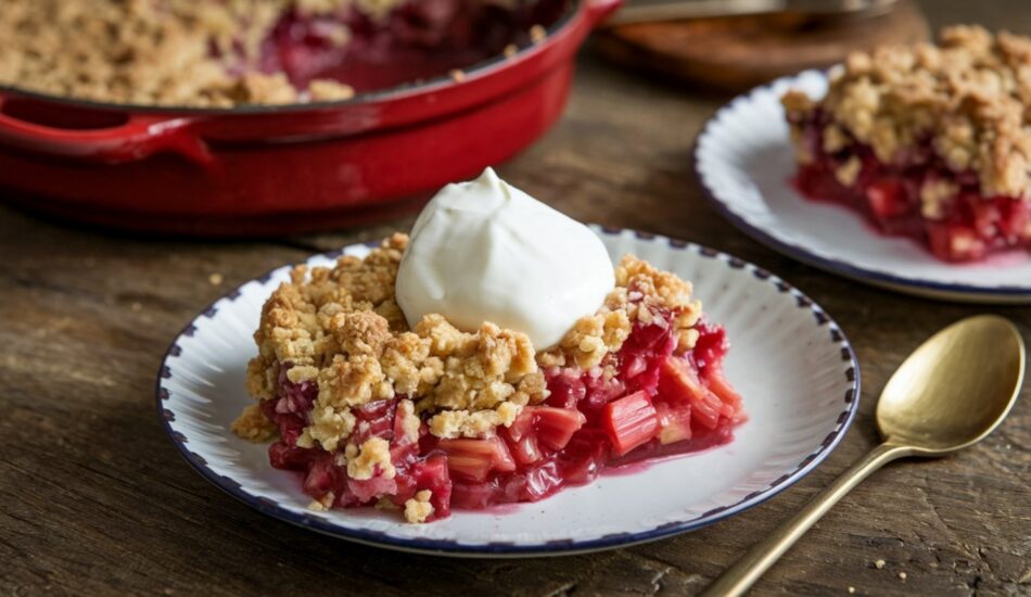 crumble cobbler