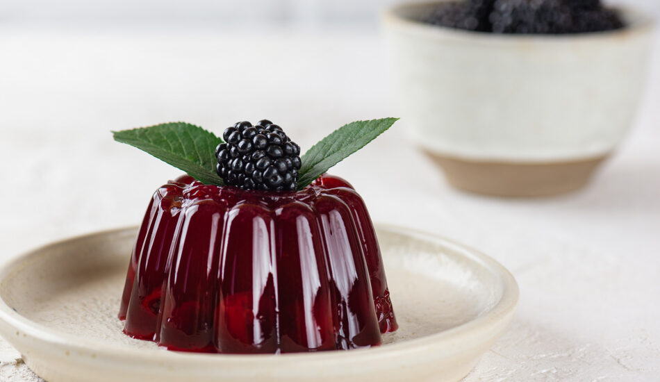 gelatine en fruit