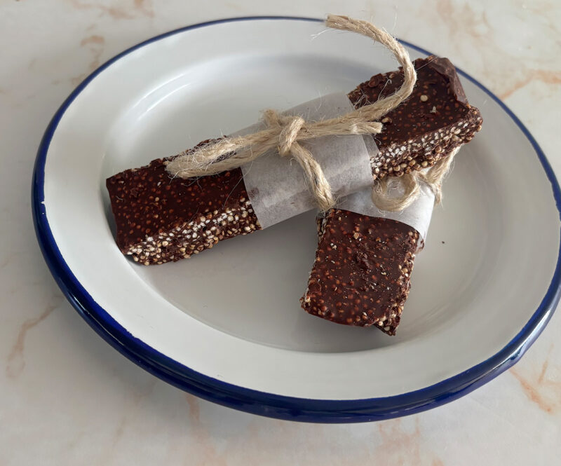 Chocolade quinoa repen