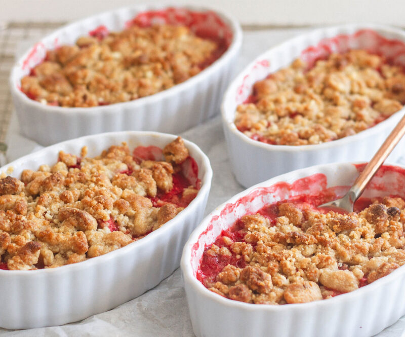 Welke soorten fruit kun je in een crumble verwerken?