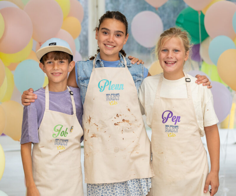 Deze bakkers staan in de finale van Heel Holland Bakt Kids!