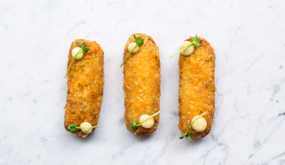 Chicken,Croquettes,Appetizers,On,The,Table