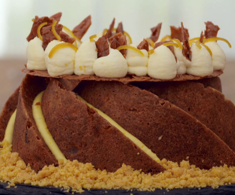 Sinaasappel-saffraan tulband