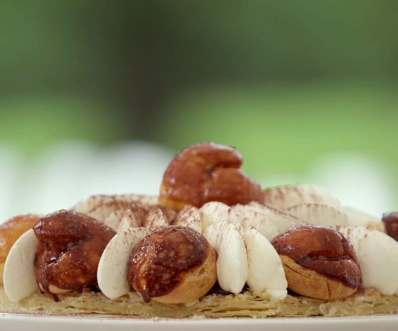 Saint Honoré met een Italiaanse tiramisu twist