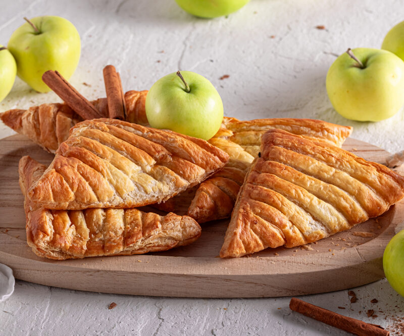 Appelflappen met witte chocolade en een kruidige twist