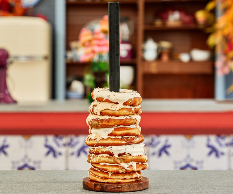 Donuts met koffie- en theevulling donuts